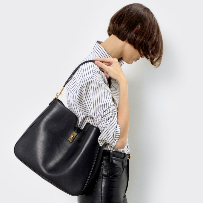 celine medium camille 16 soft bag in smooth calfskin